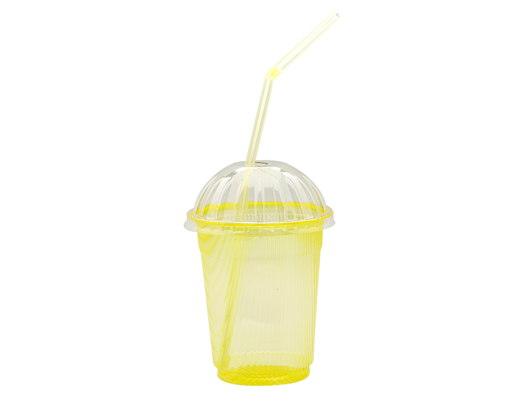 250ml Waves Yellow Cups